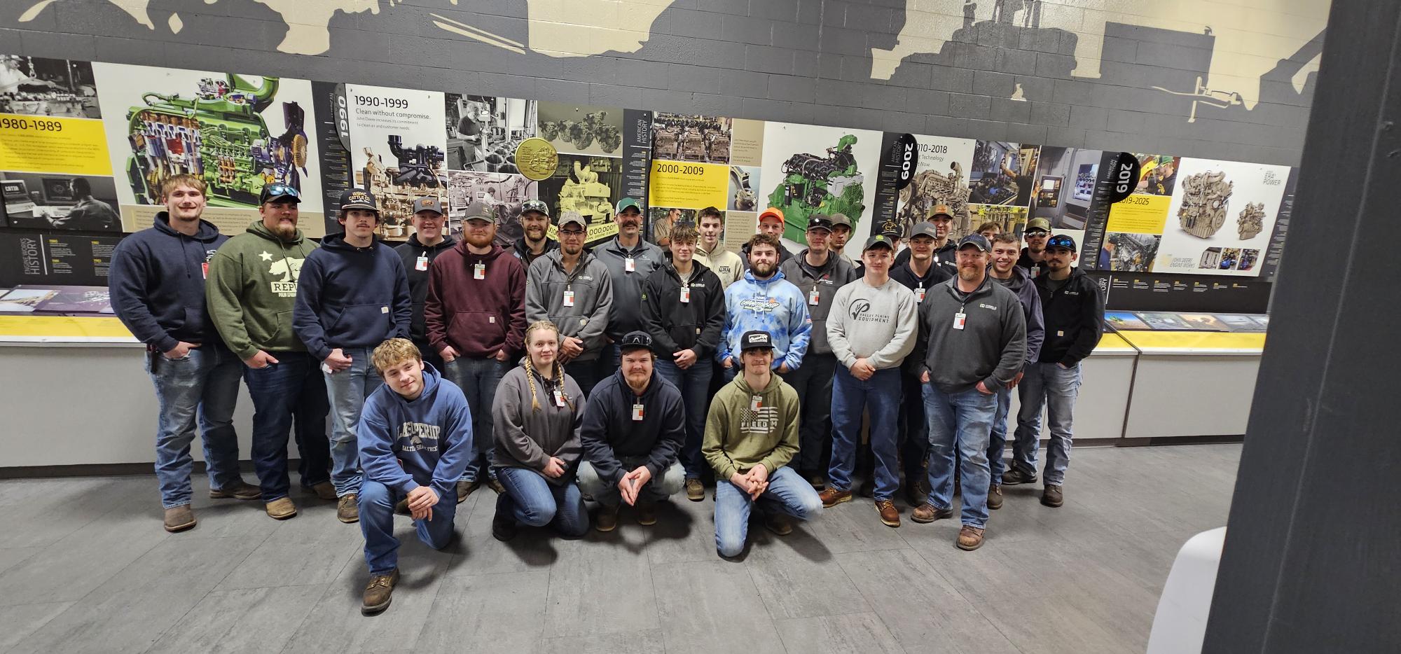 TK Students Tour John Deere Engine Works Before Graduation